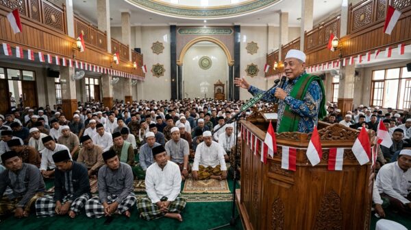 Khutbah Jumat Tentang Kemerdekaan di Masjid Bin Baz Bukit Baruga Makassar